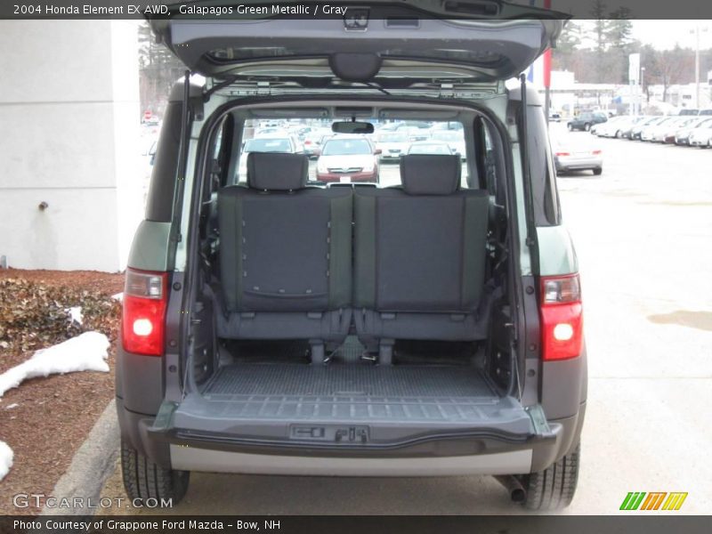 Galapagos Green Metallic / Gray 2004 Honda Element EX AWD
