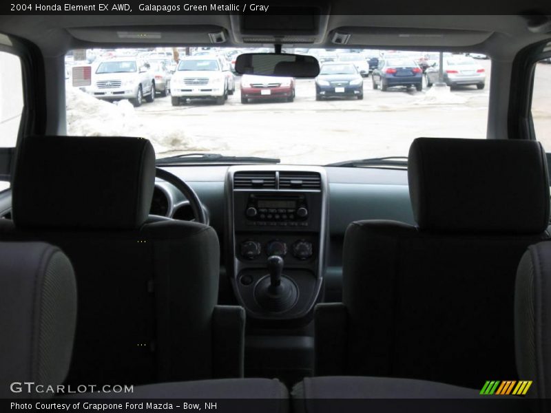 Galapagos Green Metallic / Gray 2004 Honda Element EX AWD