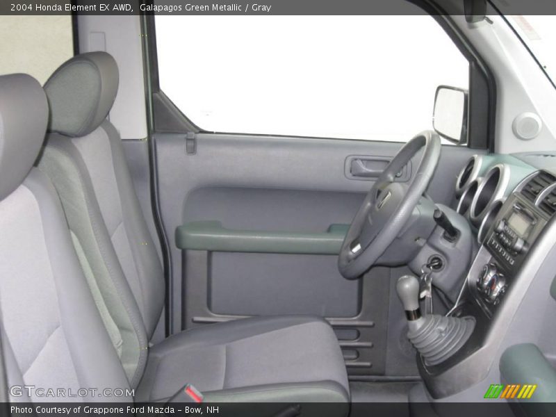 Galapagos Green Metallic / Gray 2004 Honda Element EX AWD