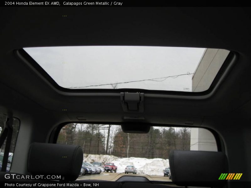 Galapagos Green Metallic / Gray 2004 Honda Element EX AWD