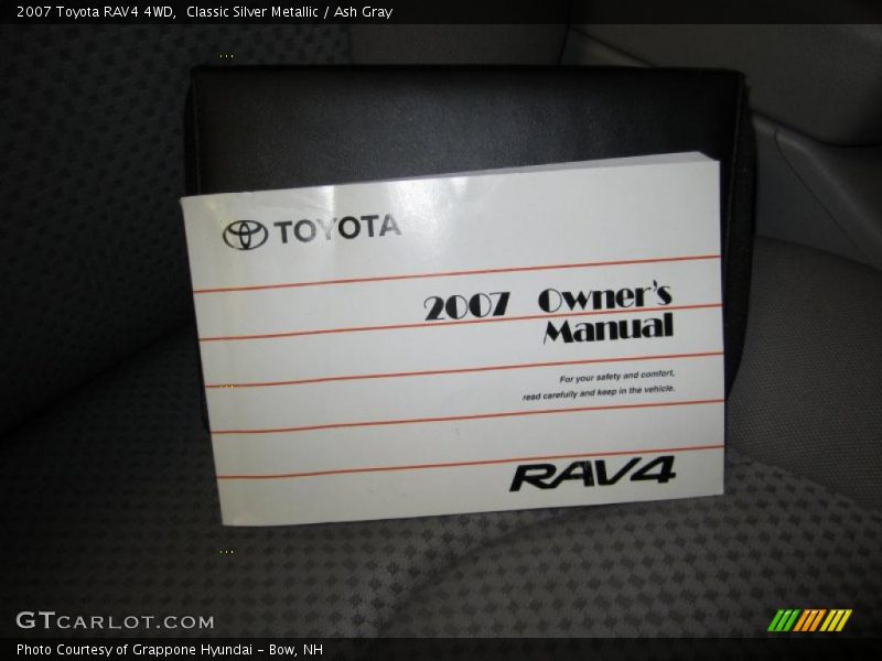 Classic Silver Metallic / Ash Gray 2007 Toyota RAV4 4WD