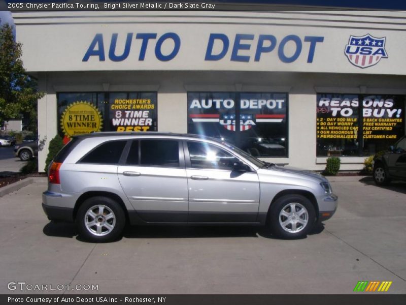 Bright Silver Metallic / Dark Slate Gray 2005 Chrysler Pacifica Touring