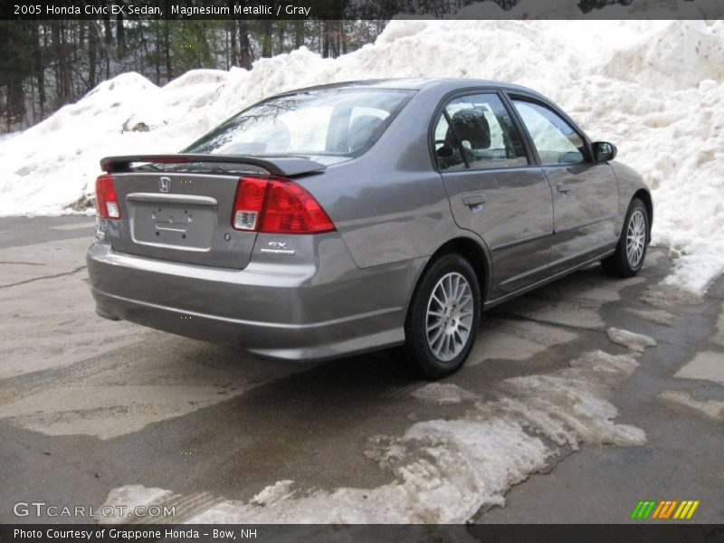 Magnesium Metallic / Gray 2005 Honda Civic EX Sedan