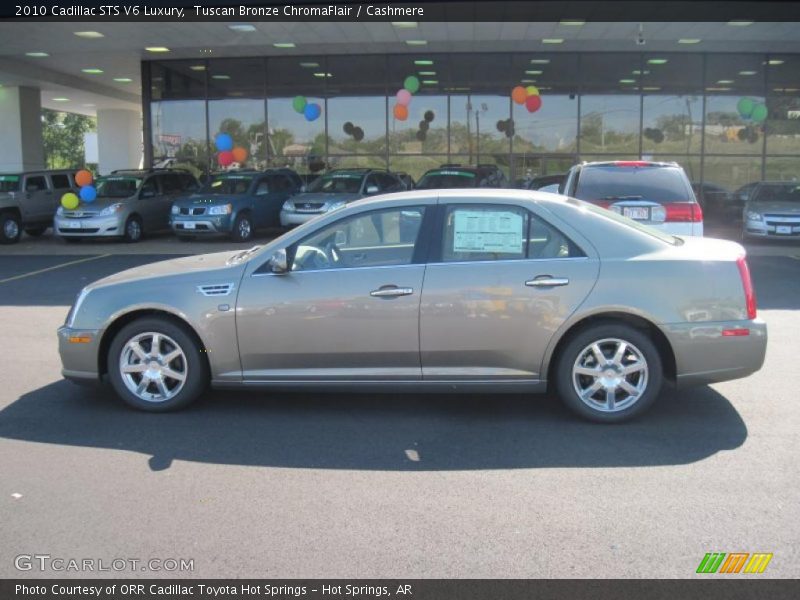 Tuscan Bronze ChromaFlair / Cashmere 2010 Cadillac STS V6 Luxury