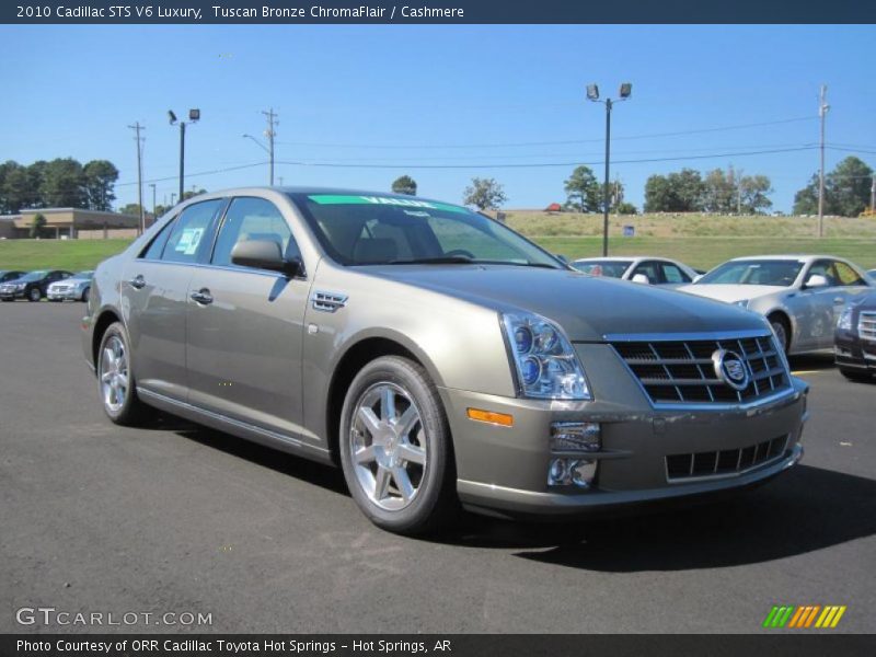 Tuscan Bronze ChromaFlair / Cashmere 2010 Cadillac STS V6 Luxury
