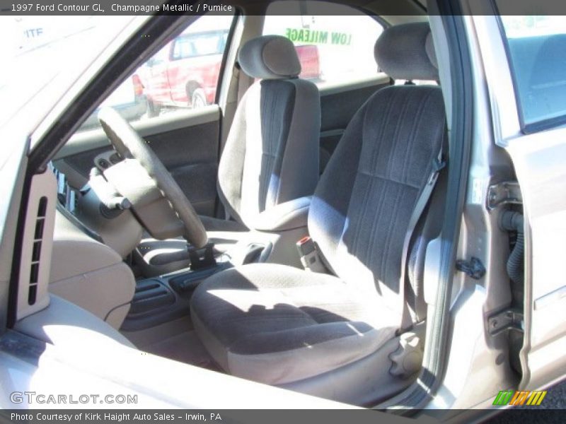 Champagne Metallic / Pumice 1997 Ford Contour GL