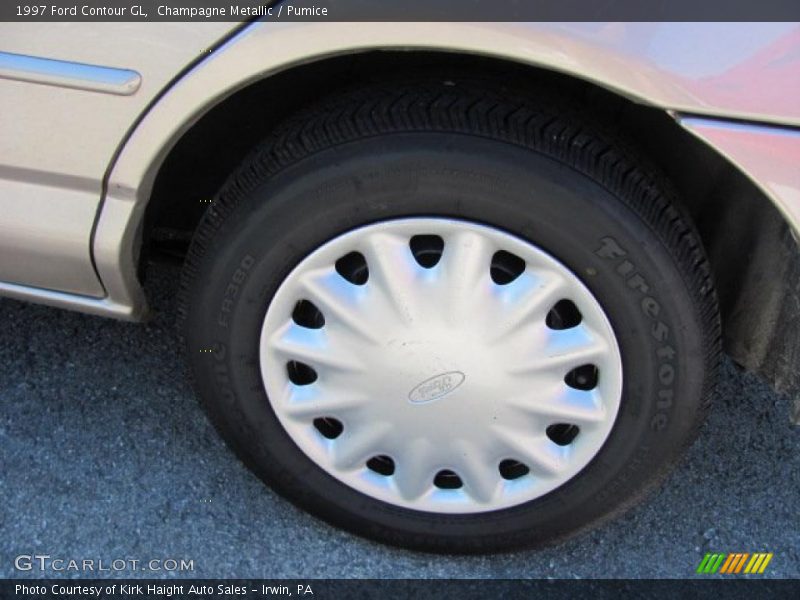 Champagne Metallic / Pumice 1997 Ford Contour GL