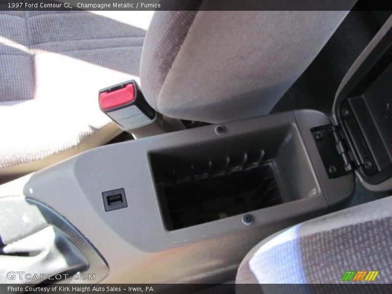 Champagne Metallic / Pumice 1997 Ford Contour GL