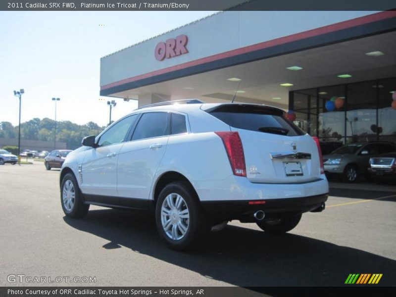 Platinum Ice Tricoat / Titanium/Ebony 2011 Cadillac SRX FWD