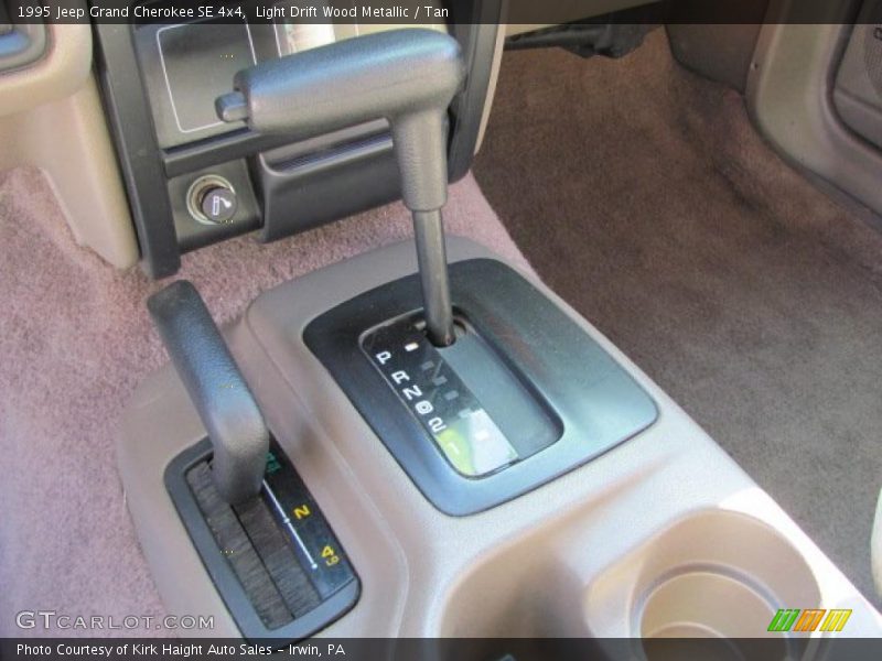Light Drift Wood Metallic / Tan 1995 Jeep Grand Cherokee SE 4x4