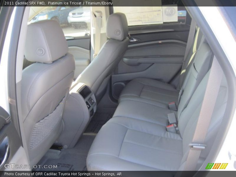 Platinum Ice Tricoat / Titanium/Ebony 2011 Cadillac SRX FWD