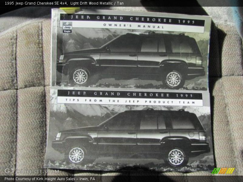 Light Drift Wood Metallic / Tan 1995 Jeep Grand Cherokee SE 4x4