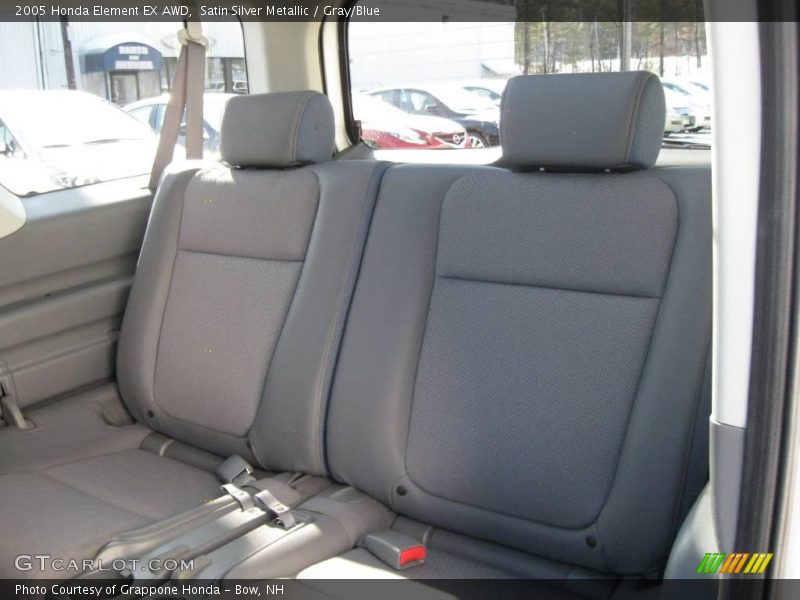 Satin Silver Metallic / Gray/Blue 2005 Honda Element EX AWD