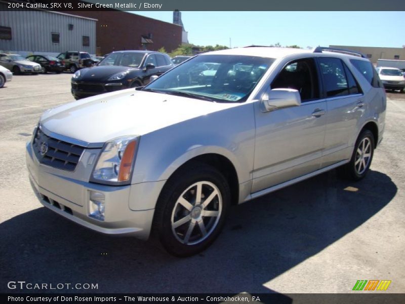 Silver Green Metallic / Ebony 2004 Cadillac SRX V8