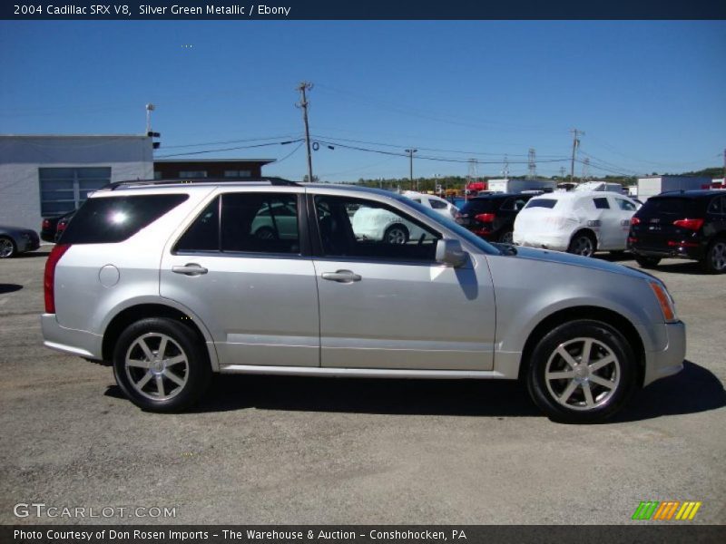 Silver Green Metallic / Ebony 2004 Cadillac SRX V8