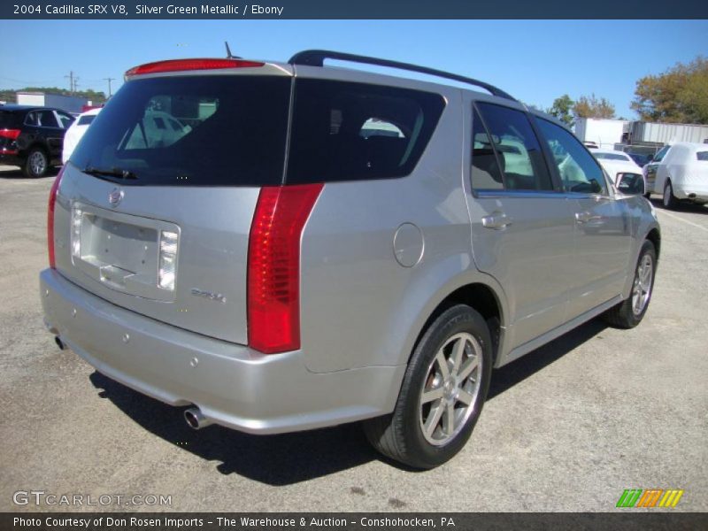 Silver Green Metallic / Ebony 2004 Cadillac SRX V8