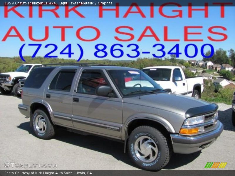 Light Pewter Metallic / Graphite 1999 Chevrolet Blazer LT 4x4