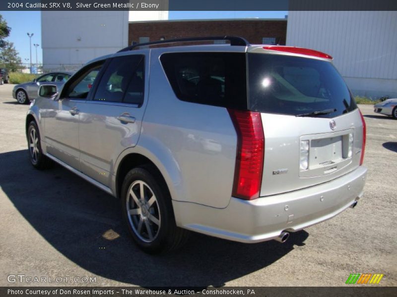 Silver Green Metallic / Ebony 2004 Cadillac SRX V8