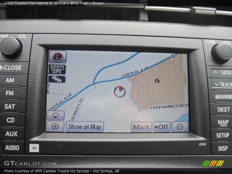 Blizzard White Pearl / Bisque 2010 Toyota Prius Hybrid III