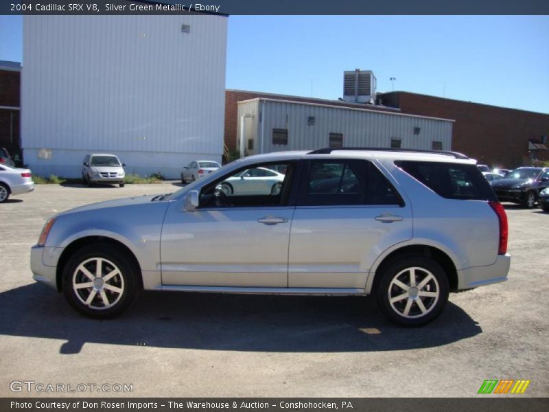 Silver Green Metallic / Ebony 2004 Cadillac SRX V8