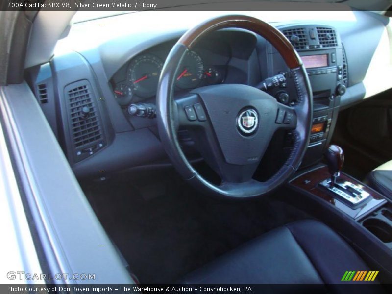 Silver Green Metallic / Ebony 2004 Cadillac SRX V8