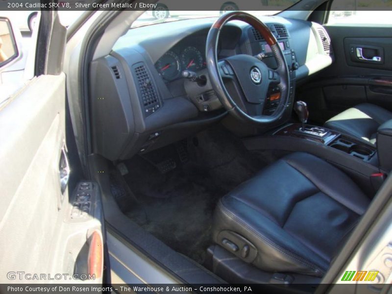 Silver Green Metallic / Ebony 2004 Cadillac SRX V8