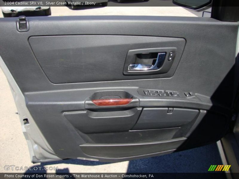 Silver Green Metallic / Ebony 2004 Cadillac SRX V8