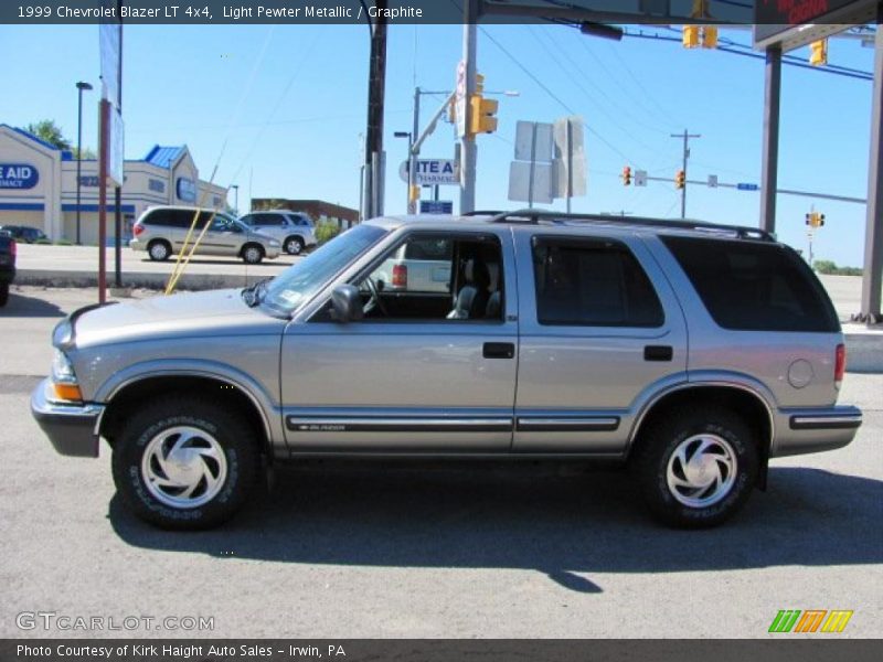 Light Pewter Metallic / Graphite 1999 Chevrolet Blazer LT 4x4