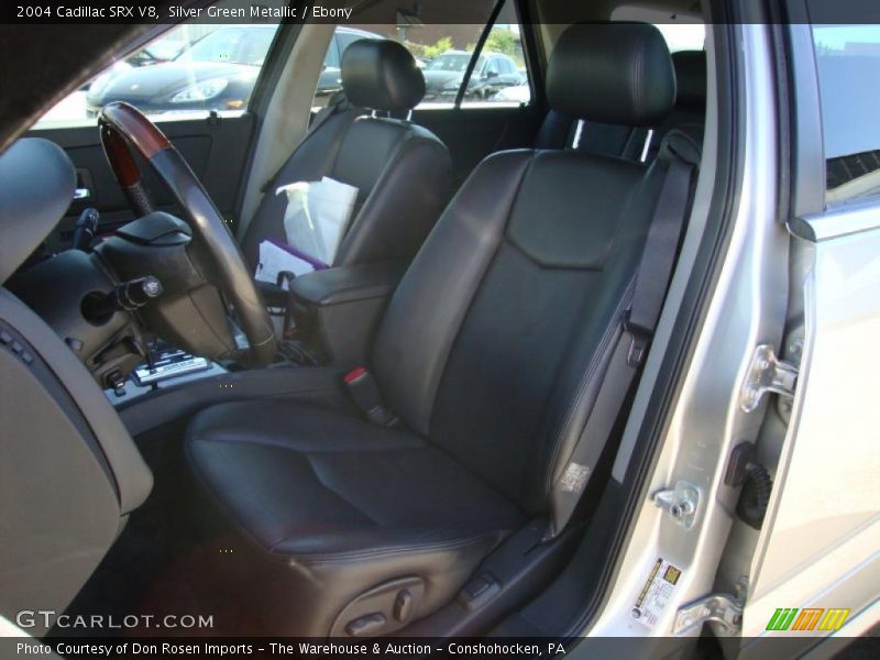 Silver Green Metallic / Ebony 2004 Cadillac SRX V8