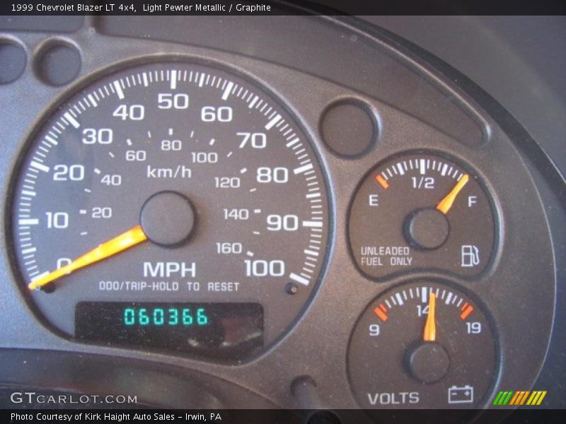 Light Pewter Metallic / Graphite 1999 Chevrolet Blazer LT 4x4