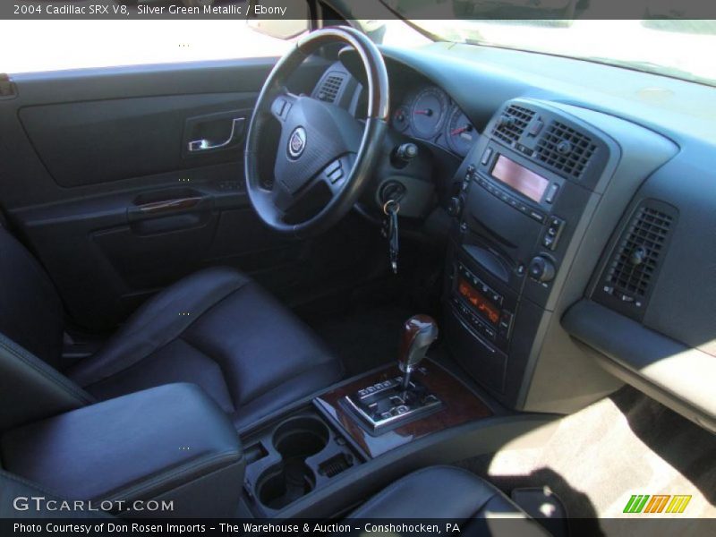 Silver Green Metallic / Ebony 2004 Cadillac SRX V8