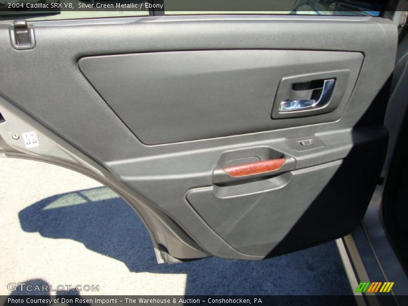 Silver Green Metallic / Ebony 2004 Cadillac SRX V8
