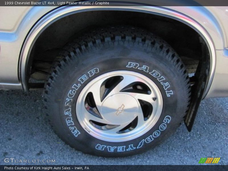 Light Pewter Metallic / Graphite 1999 Chevrolet Blazer LT 4x4