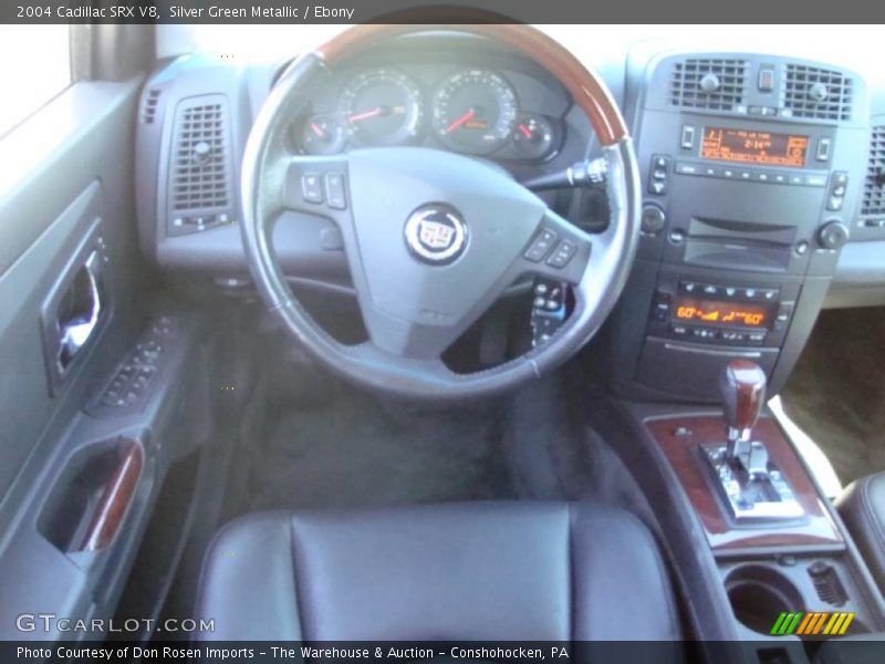 Silver Green Metallic / Ebony 2004 Cadillac SRX V8
