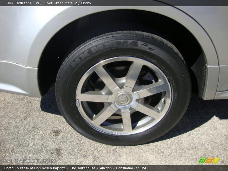 Silver Green Metallic / Ebony 2004 Cadillac SRX V8