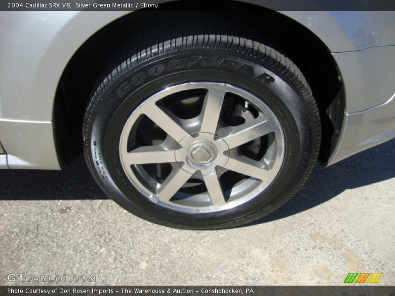 Silver Green Metallic / Ebony 2004 Cadillac SRX V8