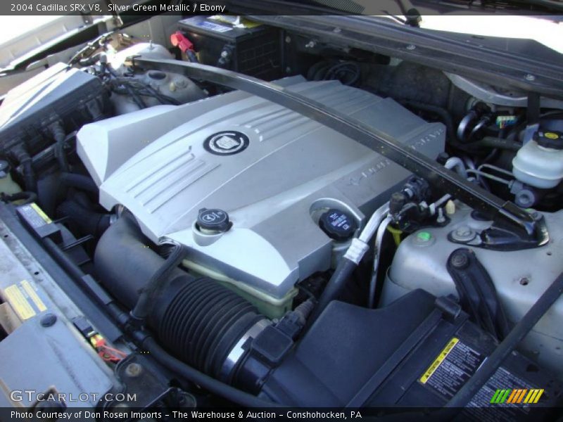 Silver Green Metallic / Ebony 2004 Cadillac SRX V8