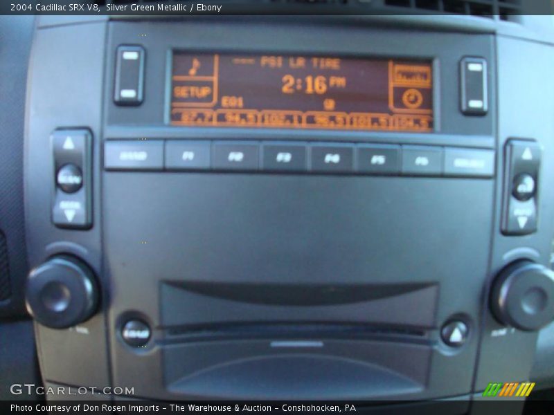 Silver Green Metallic / Ebony 2004 Cadillac SRX V8
