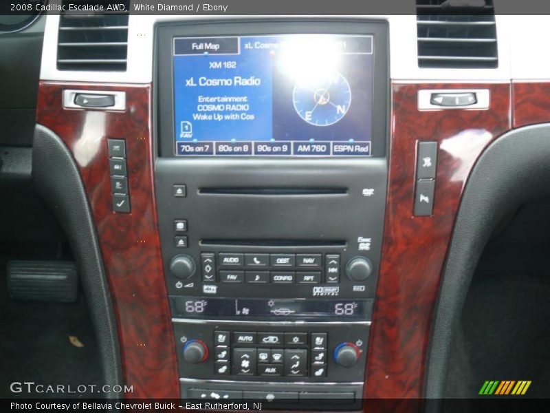White Diamond / Ebony 2008 Cadillac Escalade AWD