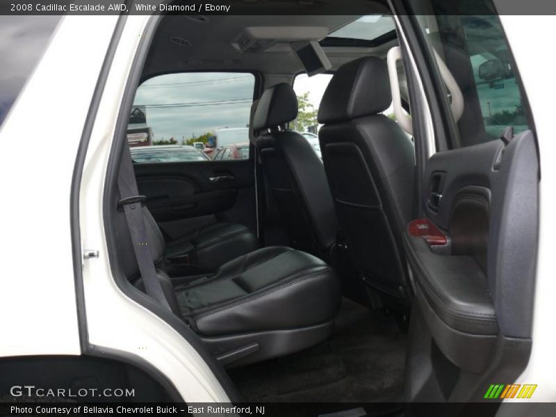 White Diamond / Ebony 2008 Cadillac Escalade AWD