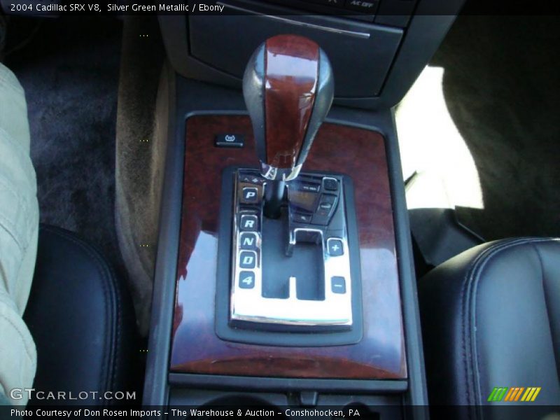 Silver Green Metallic / Ebony 2004 Cadillac SRX V8