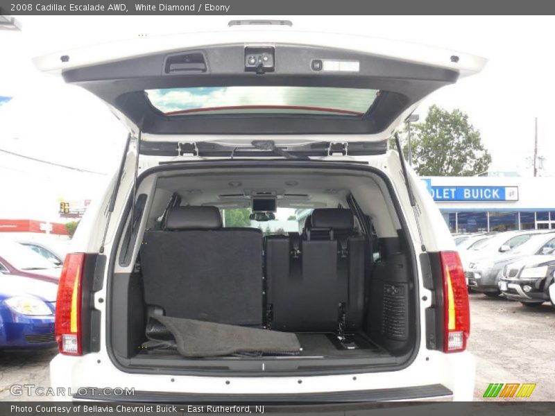 White Diamond / Ebony 2008 Cadillac Escalade AWD