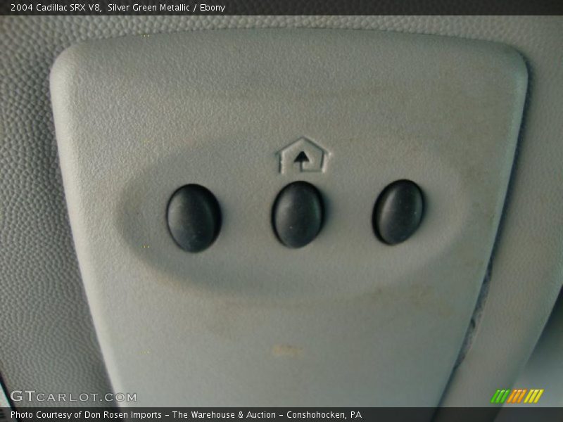 Silver Green Metallic / Ebony 2004 Cadillac SRX V8