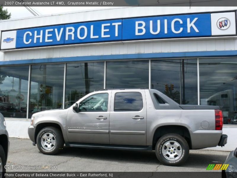 Graystone Metallic / Ebony 2007 Chevrolet Avalanche LT 4WD
