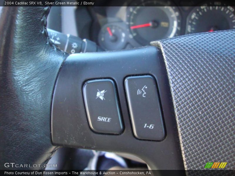 Silver Green Metallic / Ebony 2004 Cadillac SRX V8