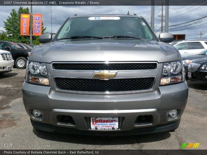 Graystone Metallic / Ebony 2007 Chevrolet Avalanche LT 4WD