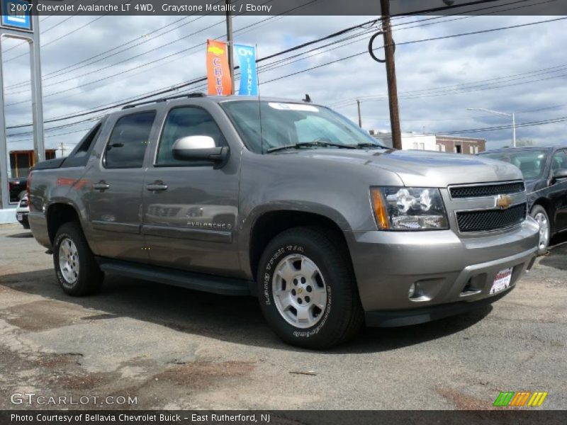 Graystone Metallic / Ebony 2007 Chevrolet Avalanche LT 4WD