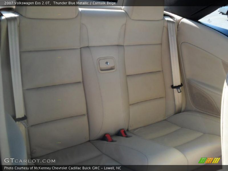 Thunder Blue Metallic / Cornsilk Beige 2007 Volkswagen Eos 2.0T