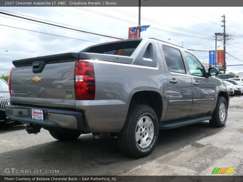 Graystone Metallic / Ebony 2007 Chevrolet Avalanche LT 4WD