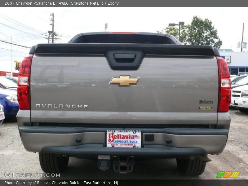 Graystone Metallic / Ebony 2007 Chevrolet Avalanche LT 4WD